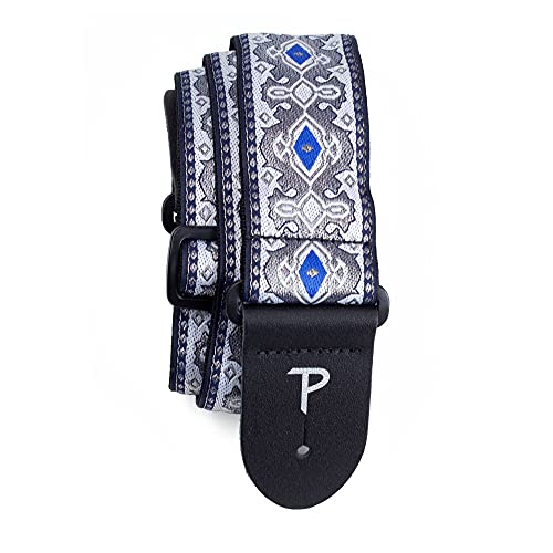 【中古】【未使用・未開封品】Perri’s Leathers Ltd. - ギターストラップ - ナイロン - ロイヤルシルバー - 調節可能 - アコースティック/ベース/エレクトリックギター用 - 22,147円