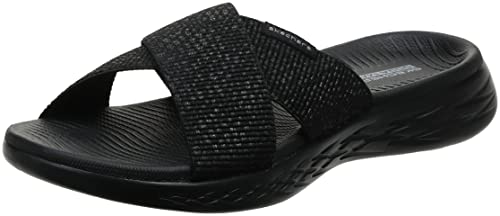 【中古】【未使用・未開封品】Skechers レディース オン・ザ・ゴー 600 - 16259 US サイズ: 5 Wide カラー: ブラック