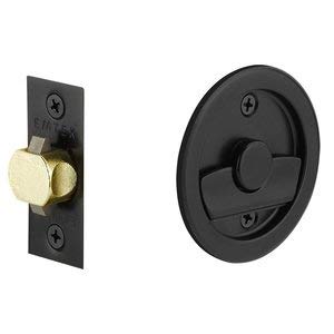 【中古】【未当て嵌める・未開封品】Emtek 熱電子管型衣嚢部屋の入り口 Round Privacy