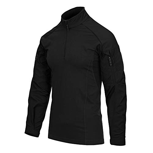 【中古】【未当て嵌める・未開封品】Direct Action メンズ ヴァンガードコンバットシャツ US 大きさ: X-Small 色つや: 黒いこと