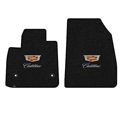 【中古】【未使用・未開封品】Lloyd Mats ロゴマット カスタムフロアマット キャデラック XT5 2017-On 2枚セット チャコールカーペットマット