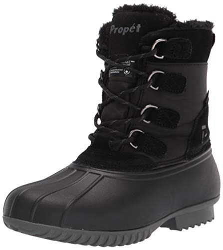 【中古】【未当て嵌める・未開封品】Propet Women\u0027s Ingrid Snow Boot, 9.5 XX-Wide US Black