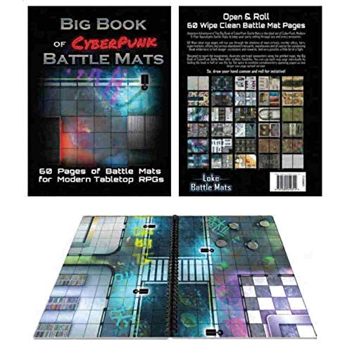 【中古】【未使用・未開封品】Loke ジャイアントブック サイバーパンク バトルマット
