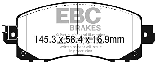 【中古】【未使用・未開封品】EBC ブレーキ DP42330R イエロースタッフパッド