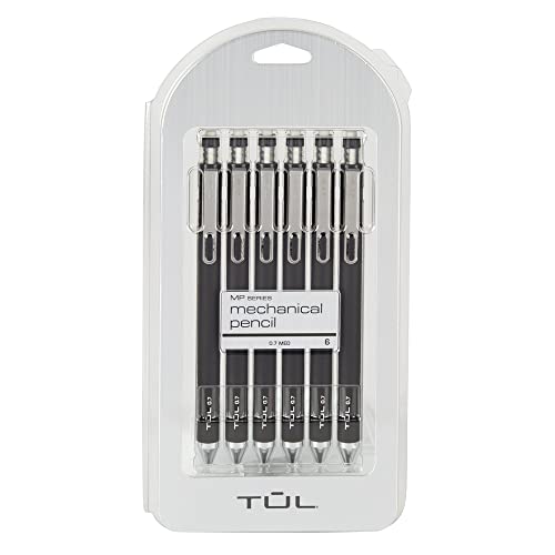【中古】【未当て嵌める・未開封品】TUL? シャープペンシル 0.7粍 黒いことバレル 6本容器に並べる