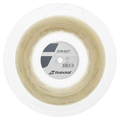 【中古】【未使用・未開封品】バボラ シン・ガット (125mm/130mm/135mm) 200Mロール 硬式テニス モノフィラメント ナイロン ガット 243144 ゲージ:1.25mm ナチュラル(128)｜AJIMURA-SHOP