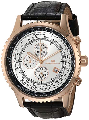 【中古】【未当て嵌める・未開封品】Oceanaut Men \u0027s OC0317 Quartz Black Watch