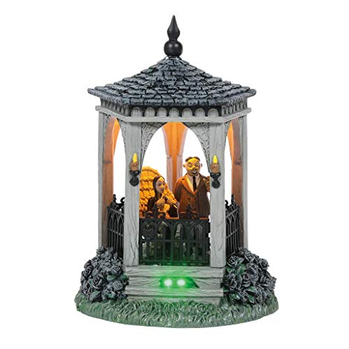 【中古】【未当て嵌める・未開封品】Department 56 The Addams Family Village Gazebo at Moonlight Lit Building 6.89in マルチ色つや