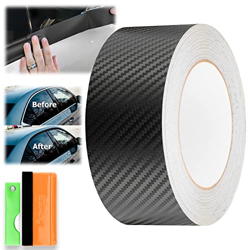 【中古】【未使用・未開封品】EZAUTOWRAP フリーツールキット ブラックビニールラップキット ブラックアウトクロム除去 ウィンドウトリム ドアトリム 2Inch x 75Feet EZ-Chrom