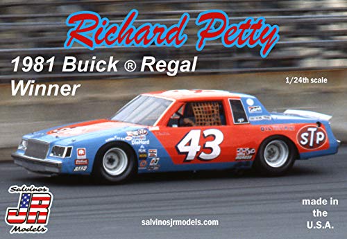 【中古】【未使用・未開封品】サルビノス J・R モデル 1/24 NASCAR 1981優勝車 ビュイック・リーガル リチャード・ペティ #43 プラモデル SJMRPB1981D