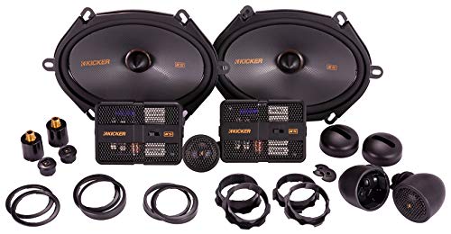 【中古】【未使用・未開封品】Kicker 47KSS6804 6x8インチ 100ワット カーオーディオコンポーネントスピーカー ペア KSS680