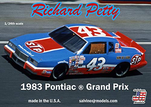 【中古】【未使用・未開封品】サルビノス J・R モデル 1/24 NASCAR 1983優勝車 ポンティアック グランプリ リチャード・ペティ プラモデル SJMRPGP1983T