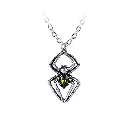 【中古】【未当てはめる・未開封品】Alchemy Gothic England エメラルドスパイダーペンダント
