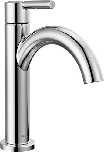 【中古】【未当て嵌める・未開封品】Delta Faucet Nicoli シングル手持ち部分 風呂場水道の栓 水抜き集まり付き添い人 Cr シングル穴 風呂場水道の栓 15749LF