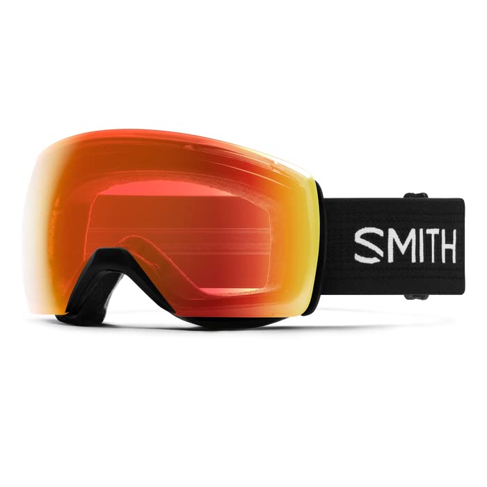 【中古】【未当て嵌める・未開封品】Smith Skyline XL スノーゴーグル メンズ 黒いこと \u002721 クロマポップ エブリデイ 赤いこと 鏡鑑)