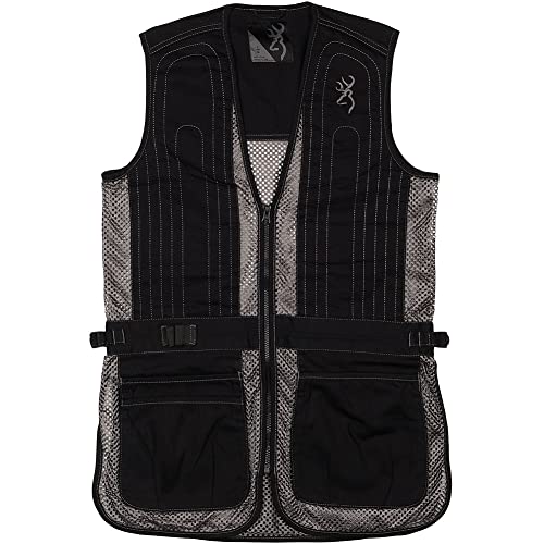 【中古】【未使用・未開封品】Browning 3050549903 Jr、ベスト、Trappercreek、Gry/Bl、L