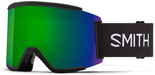 【中古】【未使用・未開封品】Smith Squad XL スノーゴーグル - ブラック '21 | Chromapop サングリーンミラー + 予備レンズ