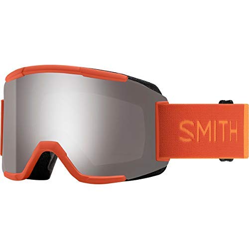 【中古】【未当て嵌める・未開封品】Smith 成年者用スクワッドスノーゴーグル - バーントオレンジフレーム/ChromaPop Sun Platinum 鏡鑑水晶体 - M006682QM995T