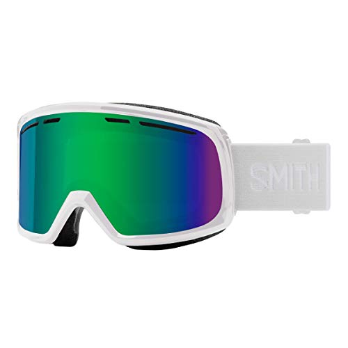 【中古】【未使用・未開封品】Smith Range スノーゴーグル - ホワイト '21 | グリーン Sol-X ミラー