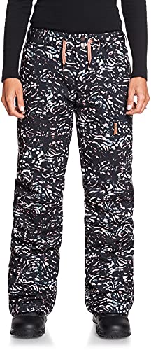 【中古】【未当てはめる・未開封品】Roxy Nadia Printed Pants True Black Izi SM (US 3-5)