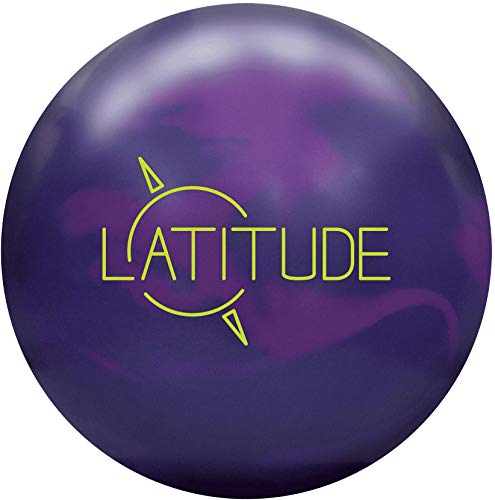 【中古】【未使用・未開封品】Track Latitude ボウリングボール ダークパープル/ライトパープル 16ポンド