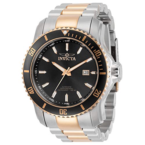 【中古】【未当て嵌める・未開封品】Invicta Men\u0027s 30559 Pro Diver Automatic 3 Hand Black Dial Watch