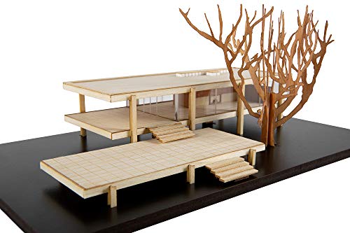 【中古】【未使用・未開封品】Midcentury Modern Masterpiece Farnsworth ハウススケールモデルキット完成モデルサイズは10インチ x 6インチ x 4インチです。|AJIMURA-SHOP