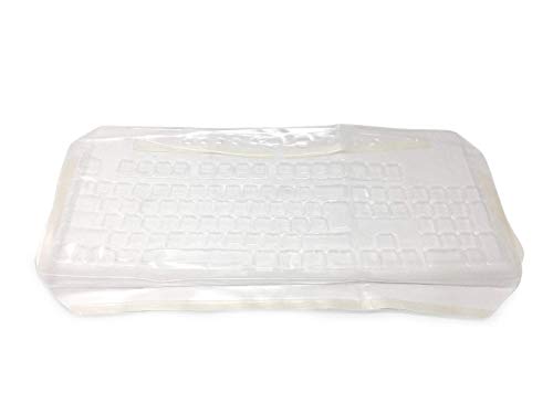 【中古】【未当て嵌める・未開封品】PROTECTCOVERS 防御すること鍵盤覆いかぶせる Dell KB216、KB216T、KB216P、KM636、WK636Pキーボードキーボードスキン用 ねばり着く裏地付き添い人 果てしがない的な防御すること役立つこと