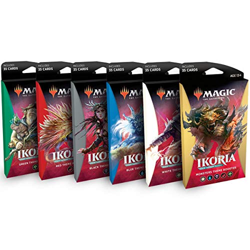 【中古】【未使用・未開封品】MTG Magic The Gathering イコリア ベヘモス テーマブースターズ 全5色+モンスターパック