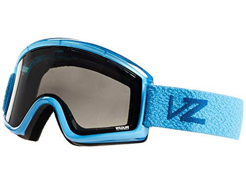【中古】【未使用・未開封品】VonZipper クリーバー ボーナス レンズ メンズ ゴーグル VB-909 ブルーグロス/ワイルドライフ シルバークロームレンズ