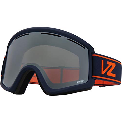 【中古】【未使用・未開封品】VonZipper クリーバー 大人用スノーモービルゴーグル - Halldor Sig サテン/野生動物シルバークローム/ワンサイズ