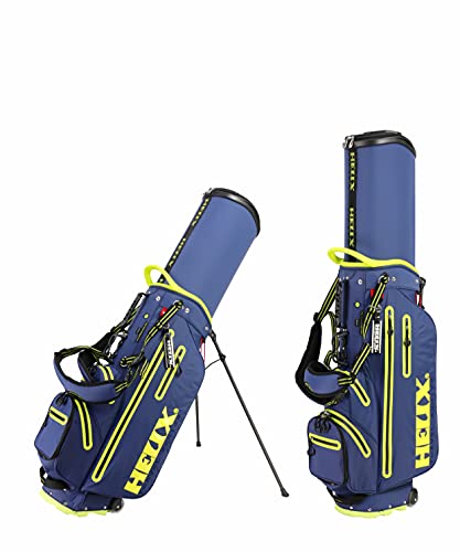 【中古】【未使用・未開封品】Helix ゴルフスタンドバッグ 格納式 6ウェイディバイダー バックストラップショルダーキャリーゴルフバッグ ゴルフバッグスタンド 車輪付き 旅行｜AJIMURA-SHOP