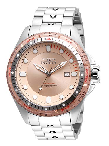 【中古】【未当てはめる・未開封品】Invicta Hydromax Automatic Rose Gold Dial Men\u0027s Watch 32237