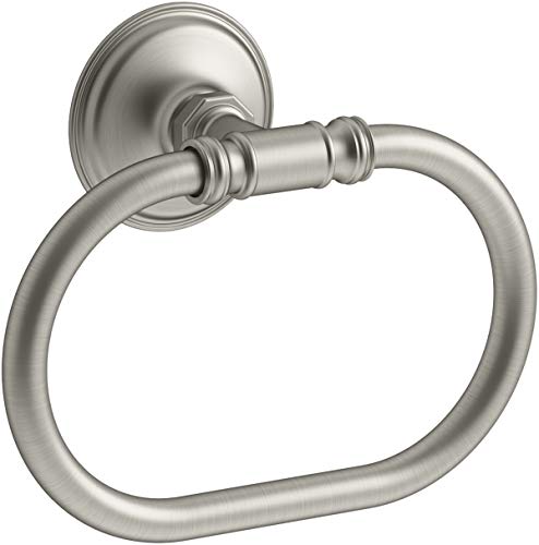 【中古】【未使用・未開封品】Kohler K-26501-BN 折衷的なタオルアーム 鮮やかなつや消しニッケル