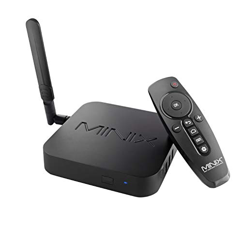 【中古】【未使用・未開封品】MINIX Android 9.0 パイメディアハブ 4K Ultra HD HDR10+4GB DDR4/32GB eMMC 4K @ 60Hz UHD 3 x USB 3.0 USB-C [データのみ] GLAN AC Wi-Fi TFカ
