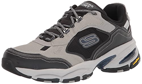 【中古】【未当て嵌める・未開封品】Skechers Men\u0027s Vigor 3.0 with Goodyear Rubber Outsole Oxford