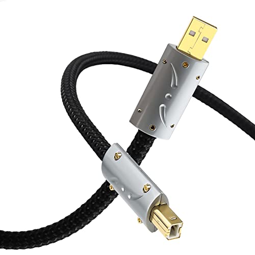 【中古】【未当て嵌める・未開封品】Viborg UC01 USB有線テレビ USB 2.0 印刷人有線テレビ A-雄 - B-雄 吊りひも HiFi Gear 資料移らす 捉え所のない運転 エンクロージャ 印刷人