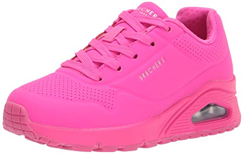 【中古】【未使用・未開封品】Skechers girls Uno - Night Shades Sneaker, Hot Pink, 13.5 Little Kid US｜AJIMURA-SHOP