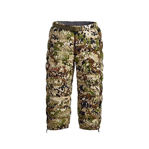 【中古】【未使用・未開封品】SITKA Gear メンズ ケルビンライトダウン 3/4 カモフラージュ 保温性 パッカブル ハンティングパンツ, オプティフェード・サブアルパイン, Large|AJIMURA-SHOP