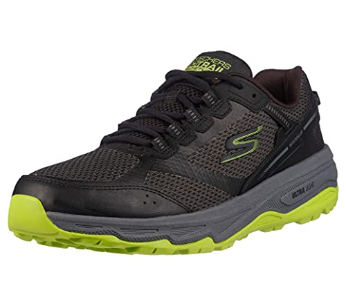 【中古】【未当て嵌める・未開封品】Skechers mens GOrun Trail Altitude - Performance Running \u0026 Hiking Trail Running,Black/Lime,11 M US