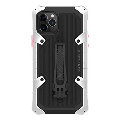 【中古】【未当てはめる・未開封品】Element Case Black Ops Elite \u002719 容れもの iPhone 11 Pro Max用 しろがね色 (EMT-322-224FX-02)