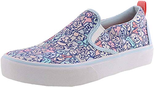 【中古】【未使用・未開封品】Skechers Marley JR WOOF Wag 113048BLPK Blue-Pink (Numeric_8)