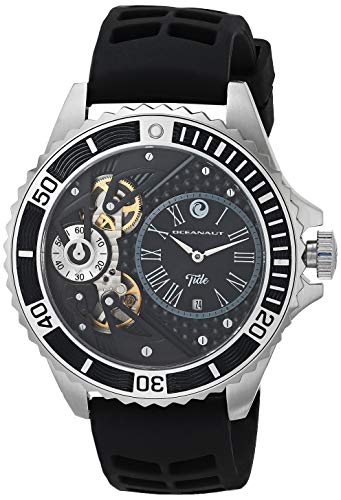 【中古】【未当て嵌める・未開封品】Oceanaut Men \u0027s OC0991 Quartz Black Watch