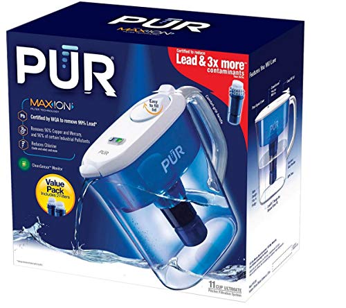 【中古】【未当て嵌める・未開封品】PUR 11優勝杯 窮まりのお水水さし 取り替えっこ用ろ波器2個付き添い人
