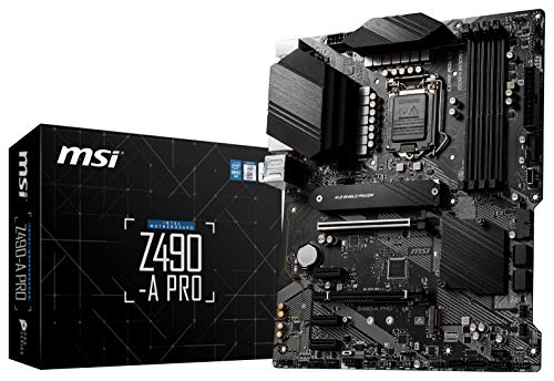 【中古】【未当て嵌める・未開封品】MSI Z490-A PRO ProSeries ATX ?????? (?10?? Intel Core LGA 1200???? DDR4 ????M.2???? USB 3.2 Gen 2 2.5G ローカルエリアネットワーク DP/HDMI )