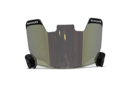 【中古】【未当てはめる・未開封品】Barnett 蹴球 アイシールドバイザー レボゴールド アイシールド