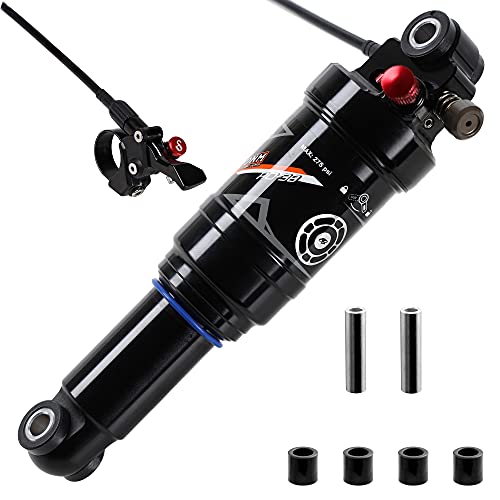 【中古】【未使用・未開封品】DNM マウンテンバイク MTB エアリア ショック リバウンド/リモートロックアウト/空気圧縮圧力調節可能 AL 7075 シャフト/AL 6061 ショックボディ|AJIMURA-SHOP