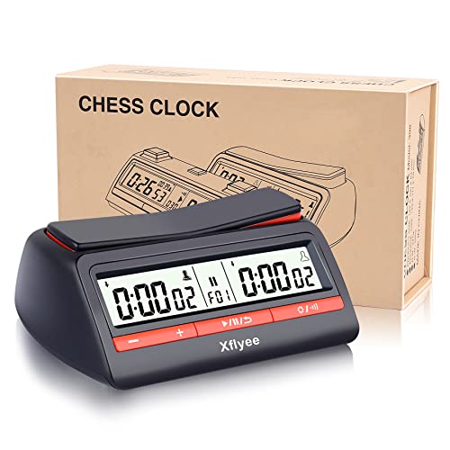【中古】【未使用・未開封品】Xflyee デジタルチェス時計 カウントアップダウンチェスゲームタイマー アラーム機能付き ベーシックデジタルチェス時計 ゲームタイマー｜AJIMURA-SHOP