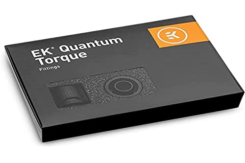 【中古】【未当て嵌める・未開封品】EKWB EK-Quantum Torque STC-10/13 締め付けるあと取り ホンブルグ帽熱電子管用 10/13粍 (3/8in 口径1/2in 外径1/2in ) 黒いこと 6個容器に並べる その他-パソコン・周辺機器