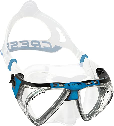 【中古】【未使用・未開封品】Cressi Penta+, Clear/Blue